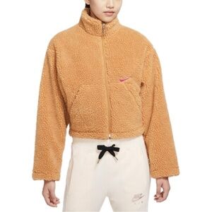 Nike Women's Sportswear Swoosh Sherpa Jacket